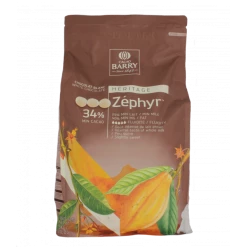Chocolat Blanc Zephyr 34 % pistoles 5 kg
