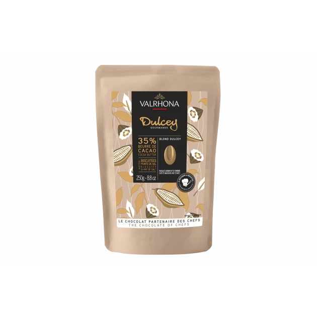 Chocolat de Couverture Blond Dulcey 35% 250g Valrhona 3 Chocolat de Couverture Blond Dulcey 35% 250g Valrhona