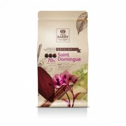 Chocolat noir origine Saint-Domingue 70% 1 kg -Pavoni Shop chocolat noir origine saint domingue 70 1 kg 2