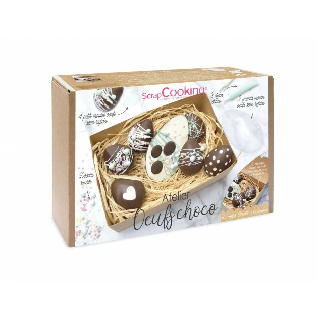 Coffret Atelier Œufs Choco ScrapCooking 3 Coffret Atelier Œufs Choco ScrapCooking