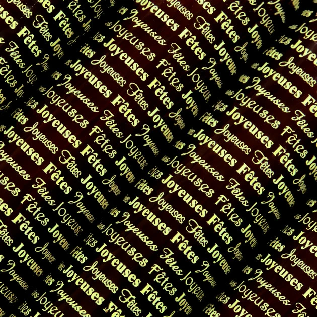 Feuille Transfert Chocolat Motif Joyeuses Fêtes 250x400 mm (x3) Florensuc 3 Feuille Transfert Chocolat Motif Joyeuses Fêtes 250x400 mm (x3) Florensuc