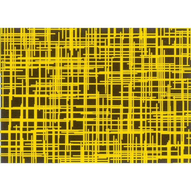 Feuilles de transfert chocolat lignes jaunes 34 x 26,5 cm (x10) 3 Feuilles de transfert chocolat lignes jaunes 34 x 26,5 cm (x10)