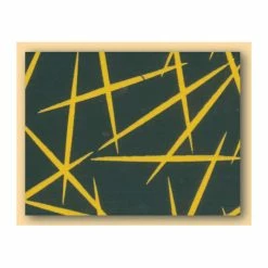Feuilles de transfert chocolat Paillettes jaunes 34 x 26,5 cm (x10)