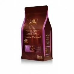 Pavoni Shop 27 Lactée Caramel, Pistoles Chocolat Couverture 31,1 % 1 kg