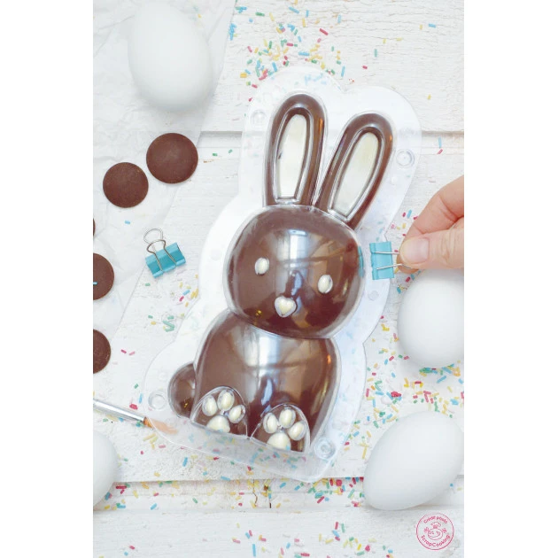 Moule 3D Chocolat Lapin Scrapcooking 5 Moule 3D Chocolat Lapin Scrapcooking – Image 3