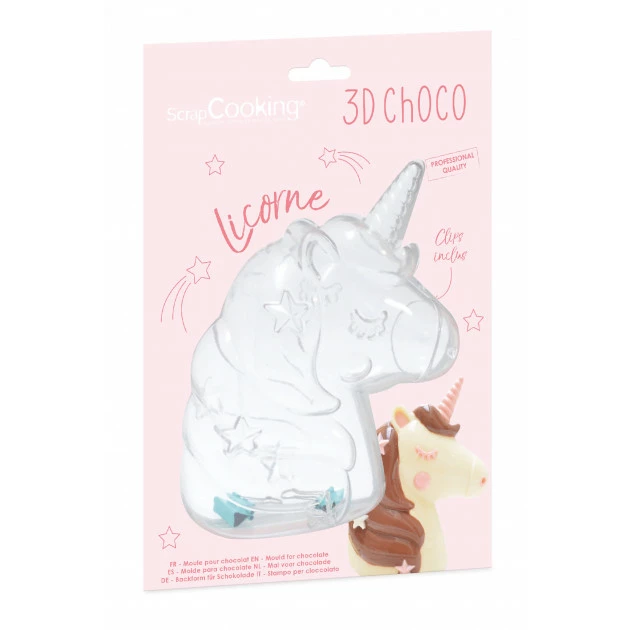 Moule 3D Chocolat Licorne Scrapcooking 3 Moule 3D Chocolat Licorne Scrapcooking
