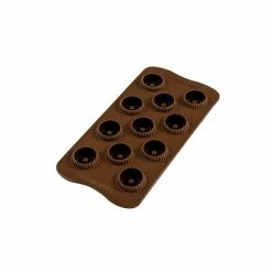 Moule à Chocolat 11 Couronnes Easy Choc - Silicone Spécial Chocolat -Pavoni Shop moule a chocolat 11 couronnes easy choc silicone special chocolat 4