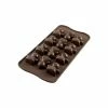 Moule à Chocolat 12 Bonshommes Easy Choc - Silicone Spécial Chocolat -Pavoni Shop moule a chocolat 12 bonshommes easy choc silicone special chocolat