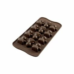 Moule à Chocolat 12 Bonshommes Easy Choc - Silicone Spécial Chocolat