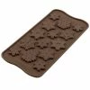 Moule à Chocolat 14 Flocons Easy Choc - Silicone Spécial Chocolat -Pavoni Shop moule a chocolat 14 flocons easy choc silicone special chocolat