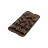Moule à Chocolat 14 Sujets Fashion Easy Choc - Silicone Spécial Chocolat -Pavoni Shop moule a chocolat 14 sujets fashion easy choc silicone special chocolat