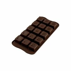 Moule à Chocolat 15 Carrés Easy Choc - Silicone Spécial Chocolat