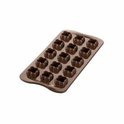 Moule à Chocolat 15 Choco Game Easy Choc - Silicone Spécial Chocolat -Pavoni Shop moule a chocolat 15 choco game easy choc silicone special chocolat 2