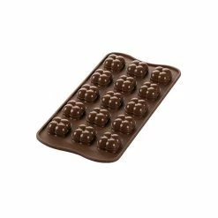 Moule à Chocolat 15 Choco Game Easy Choc - Silicone Spécial Chocolat -Pavoni Shop moule a chocolat 15 choco game easy choc silicone special chocolat 3