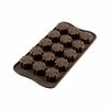 Moule à Chocolat 15 Fleurs Easy Choc - Silicone Spécial Chocolat -Pavoni Shop moule a chocolat 15 fleurs easy choc silicone special chocolat