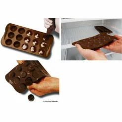 Moule à Chocolat 15 Fleurs Easy Choc - Silicone Spécial Chocolat -Pavoni Shop moule a chocolat 15 fleurs easy choc silicone special chocolat 2