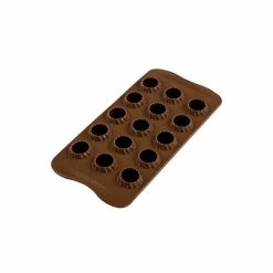 Moule à Chocolat 15 Sphères Torsadées Easy Choc - Silicone Spécial Chocolat -Pavoni Shop moule a chocolat 15 spheres torsadees easy choc silicone special chocolat 2