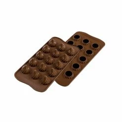 Moule à Chocolat 15 Sphères Torsadées Easy Choc - Silicone Spécial Chocolat -Pavoni Shop moule a chocolat 15 spheres torsadees easy choc silicone special chocolat 4