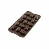Moule à Chocolat 15 Sujets Noël Easy Choc - Silicone Spécial Chocolat -Pavoni Shop moule a chocolat 15 sujets noel easy choc silicone special chocolat