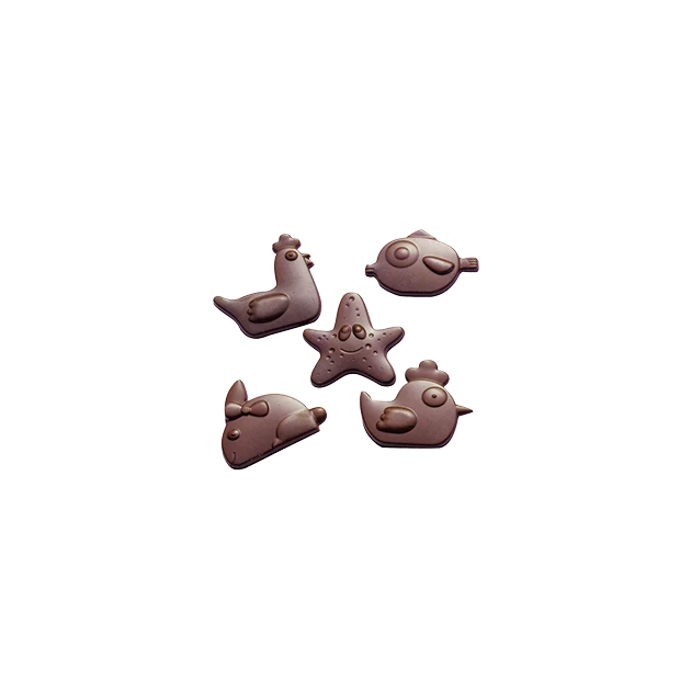 Moule à Chocolat Friture Animaux Barry x15 3 Moule à Chocolat Friture Animaux Barry x15