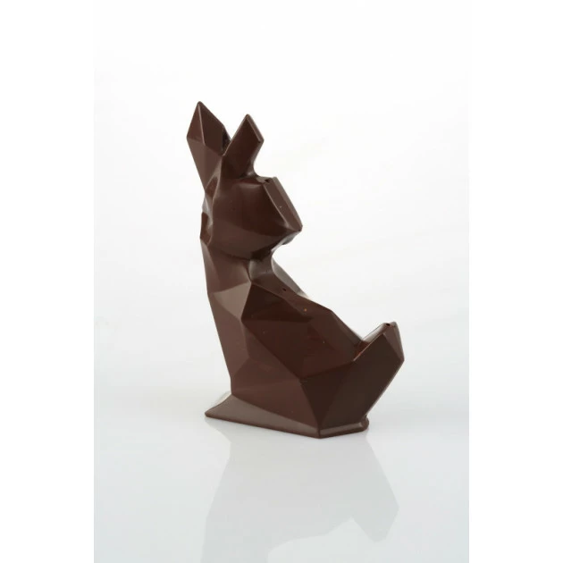 Moule à Chocolat Lapin Origami 11 cm Barry 3 Moule à Chocolat Lapin Origami 11 cm Barry