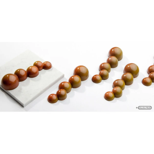 Moule Chocolat 5 Billes (x7) Chocolate World 4 Moule Chocolat 5 Billes (x7) Chocolate World – Image 2