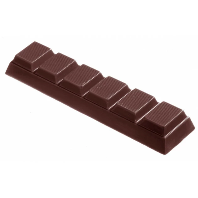 Moule Chocolat Barre 12.3 cm (x7) Chocolate World Moule Chocolat Barre 12.3 cm (x7) Chocolate World -Pavoni Shop moule chocolat barre 123 cm x7 chocolate world