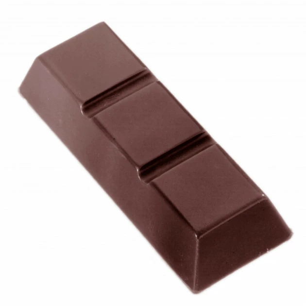 Moule Chocolat Barre 3 Carrés (x15) Chocolate World 3 Moule Chocolat Barre 3 Carrés (x15) Chocolate World