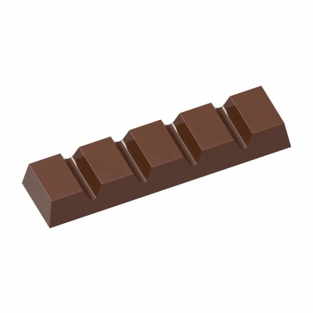 Moule Chocolat Barre 5 Rectangles (x20) Chocolate World 3 Moule Chocolat Barre 5 Rectangles (x20) Chocolate World