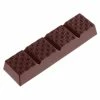 Moule Chocolat Barre à Damier (x6) Chocolate World 1 Moule Chocolat Barre à Damier (x6) Chocolate World -Pavoni Shop moule chocolat barre a damier x6 chocolate world