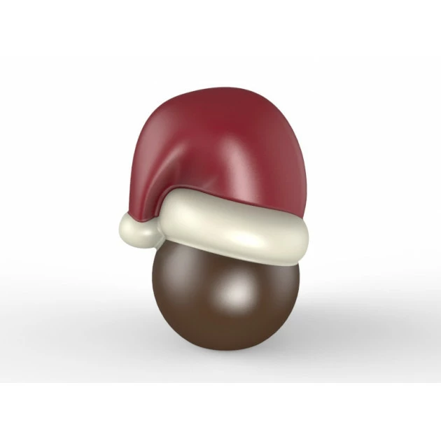 Moule Chocolat Boules de Noël Ø55x90 mm (x4) Chocolat Form 4 Moule Chocolat Boules de Noël Ø55x90 mm (x4) Chocolat Form – Image 2