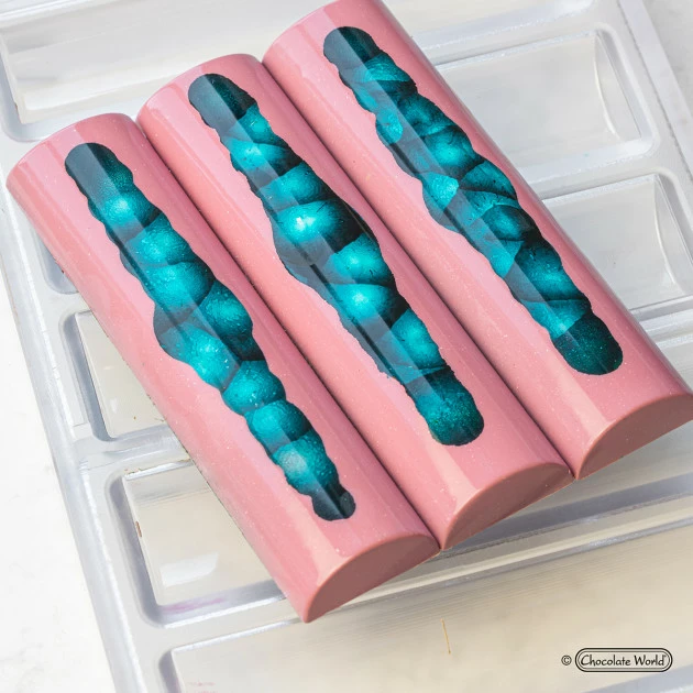 Moule Chocolat Buche Lisse 11,3 x 2,8 cm (x7) Chocolate World 5 Moule Chocolat Buche Lisse 11,3 x 2,8 cm (x7) Chocolate World – Image 3