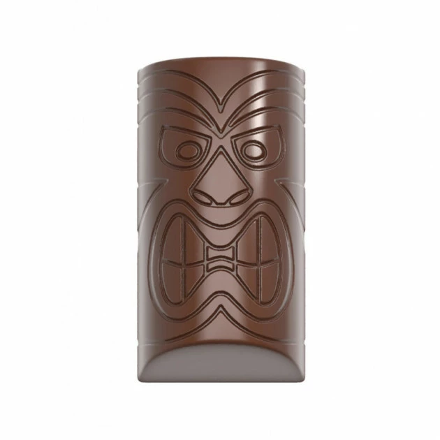 Moule Chocolat Bûchette avec Visage (x21) Chocolat Form 3 Moule Chocolat Bûchette avec Visage (x21) Chocolat Form