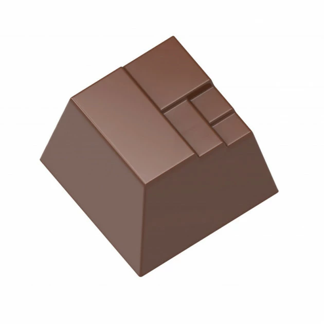 Moule Chocolat Carrés Superposés (x24) Chocolate World 3 Moule Chocolat Carrés Superposés (x24) Chocolate World