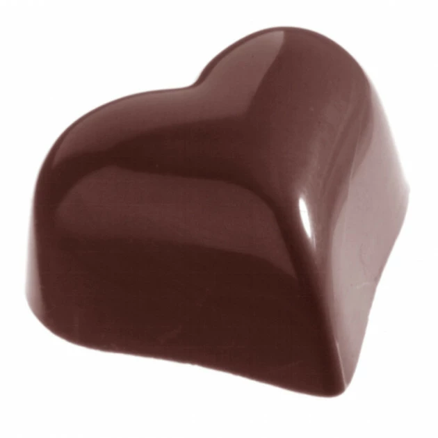 Moule Chocolat Cœur Rond 3,6 x 3 cm (x28) Chocolate World 3 Moule Chocolat Cœur Rond 3,6 x 3 cm (x28) Chocolate World
