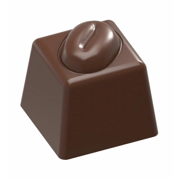 Moule Chocolat Cube Grain de Café 20 mm (x24) Chocolate World 3 Moule Chocolat Cube Grain de Café 20 mm (x24) Chocolate World