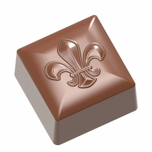 Moule Chocolat Cube Lys 26x26 mm (x24) Chocolate World 3 Moule Chocolat Cube Lys 26x26 mm (x24) Chocolate World