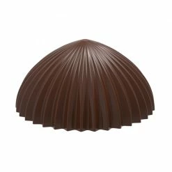Moule Chocolat Demi Sphère Plissée 30,5 mm (x21) Chocolate World