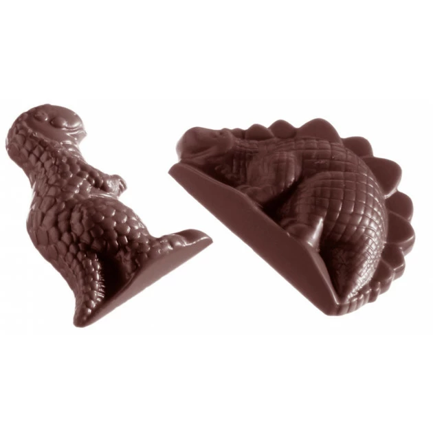 Moule Chocolat Dinosaures 35 mm (x12) Chocolate World 3 Moule Chocolat Dinosaures 35 mm (x12) Chocolate World