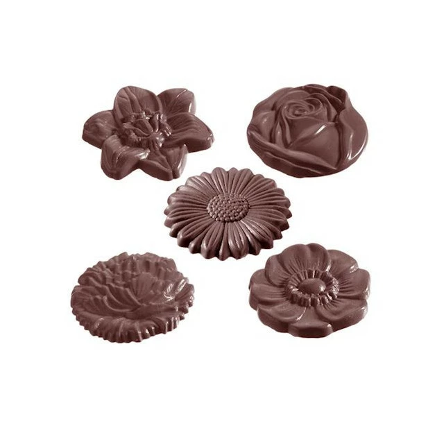Moule Chocolat Fleurs (x10) Chocolate World Moule Chocolat Fleurs (x10) Chocolate World -Pavoni Shop moule chocolat fleurs x10 chocolate world