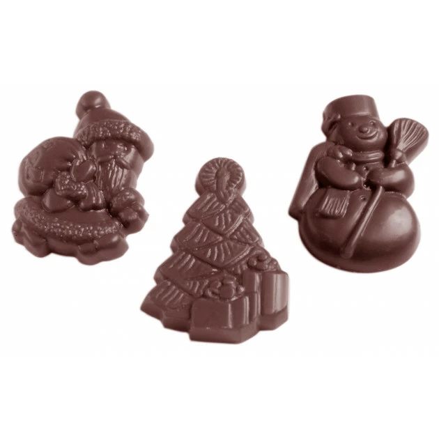 Moule Chocolat Friture de Noël (x18) Chocolate World Moule Chocolat Friture de Noël (x18) Chocolate World -Pavoni Shop moule chocolat friture de noel x18 chocolate world
