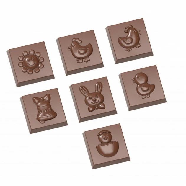 Moule Chocolat Friture de Pâques 3,1 cm (x21) Chocolate World 3 Moule Chocolat Friture de Pâques 3,1 cm (x21) Chocolate World