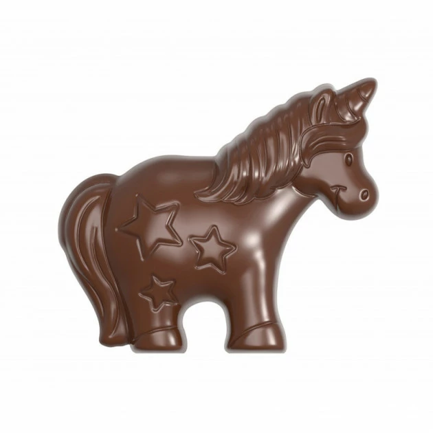 Moule Chocolat Licorne 80 mm (x4) Chocolate World 3 Moule Chocolat Licorne 80 mm (x4) Chocolate World