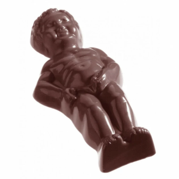 Moule Chocolat Manneken Pis 80 mm (x9) Chocolate World 3 Moule Chocolat Manneken Pis 80 mm (x9) Chocolate World