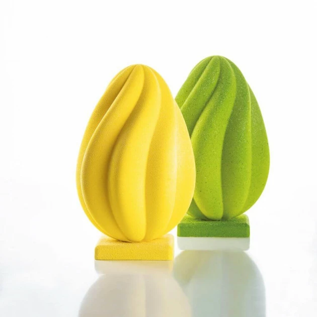 Moule Chocolat Œuf Helical Ø 14 x H 21,8 cm (x2) Pavoni 4 Moule Chocolat Œuf Helical Ø 14 x H 21,8 cm (x2) Pavoni – Image 2
