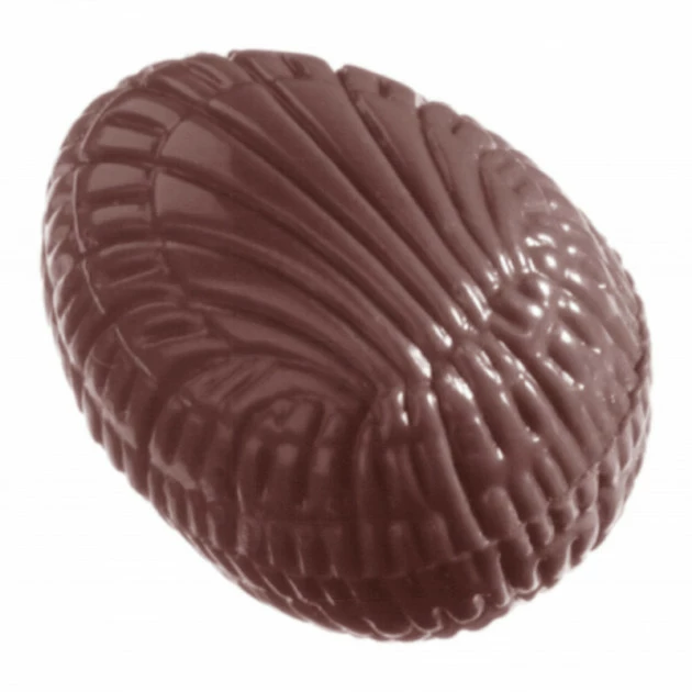 Moule Chocolat Oeuf Strié 3.3 cm (x32) Chocolate World 3 Moule Chocolat Oeuf Strié 3.3 cm (x32) Chocolate World