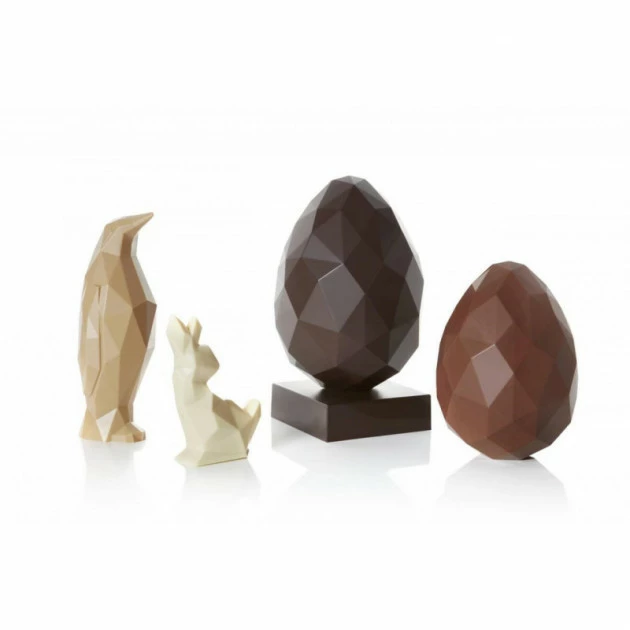 Moule Chocolat Ours Origami 18 cm Barry 5 Moule Chocolat Ours Origami 18 cm Barry – Image 3