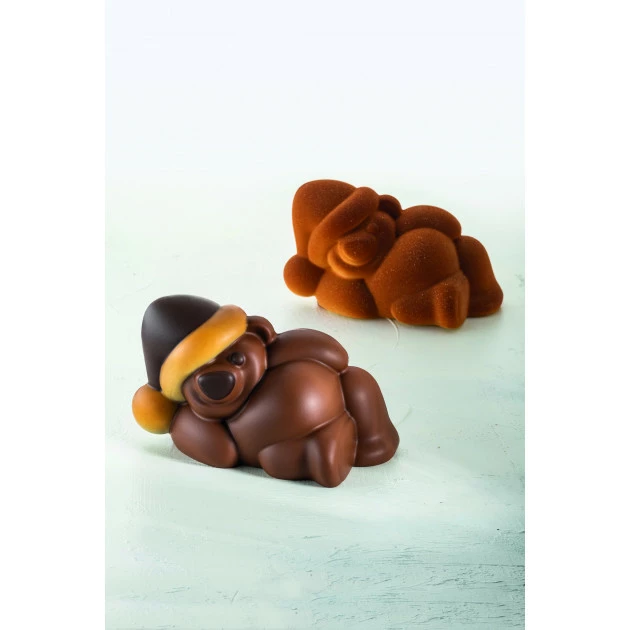 Moule Chocolat Ourson Teddy 18,5 x 11 cm x H 10,6 cm (x2) Pavoni 5 Moule Chocolat Ourson Teddy 18,5 x 11 cm x H 10,6 cm (x2) Pavoni – Image 3