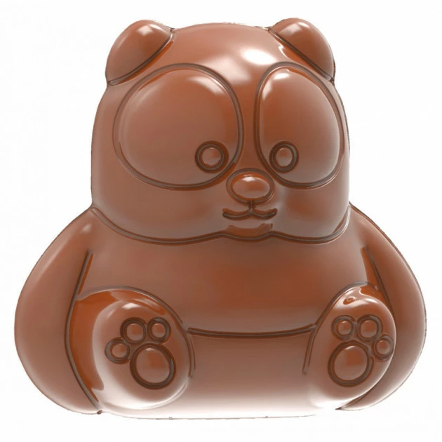 Moule Chocolat Panda 3,6 cm (x18) Chocolat World 3 Moule Chocolat Panda 3,6 cm (x18) Chocolat World