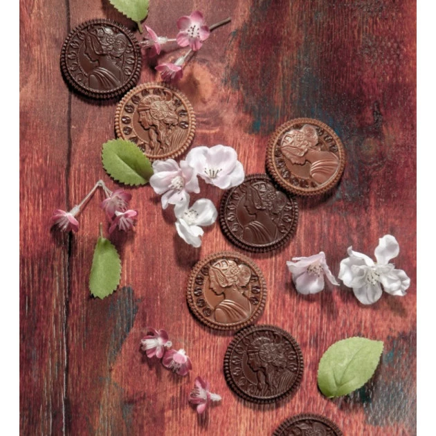 Moule Chocolat Pièce 2 Faces (x10) Chocolate World 4 Moule Chocolat Pièce 2 Faces (x10) Chocolate World – Image 2